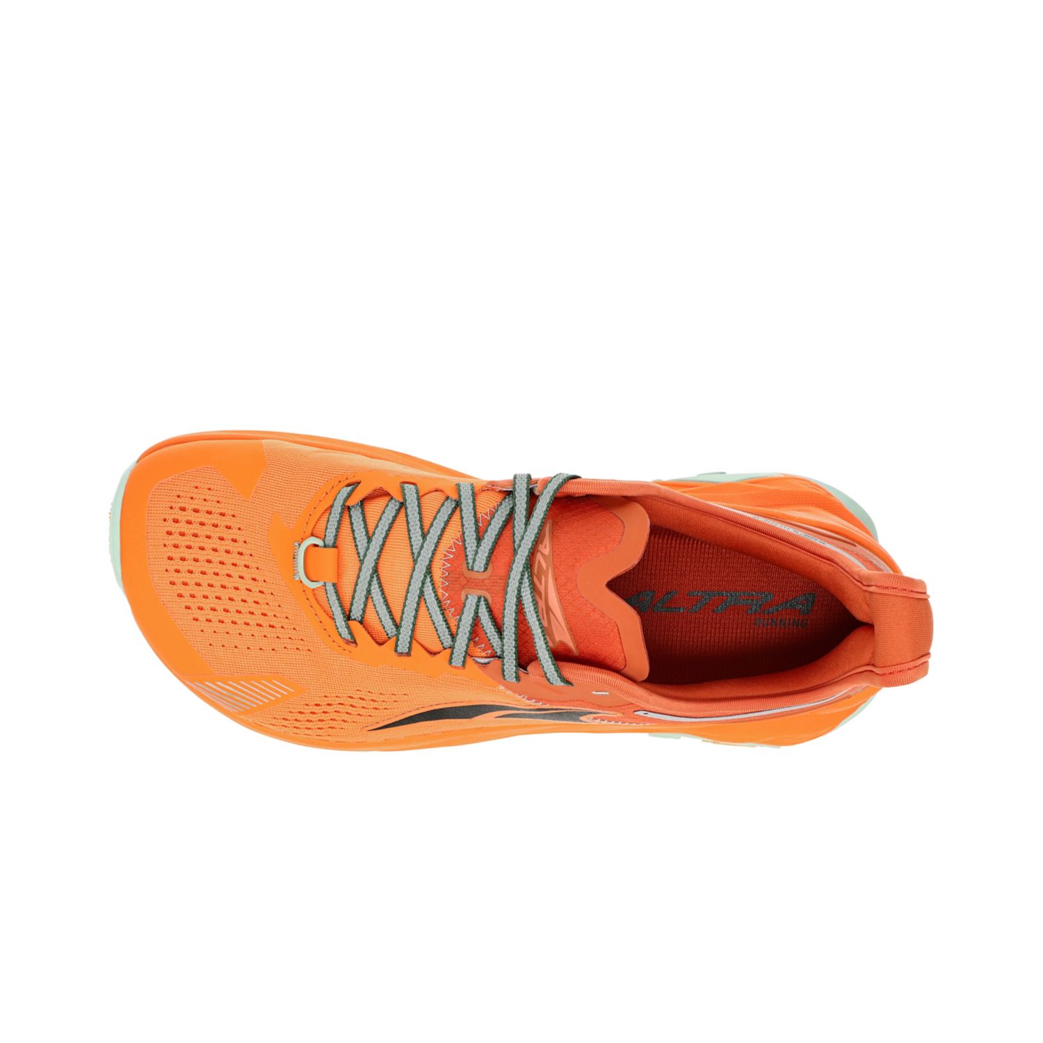 Altra Olympus 5 Men's Trail Running Shoes Orange | South Africa-57320949